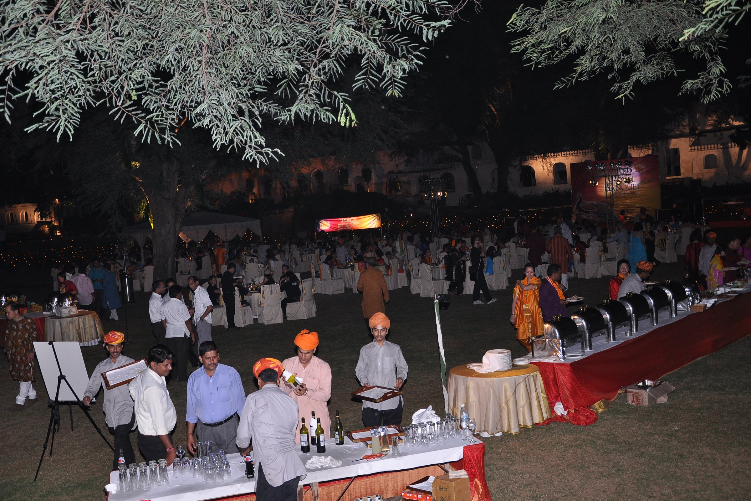 Image from Gala Dinner - Samode Bagh